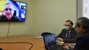 Intercambio de experiencias con la Inspectoría General de las FF.AA. de Colombia