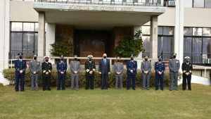 Inauguración del Curso Conjunto de Estado Mayor 2021 en la Academia de Guerra Aérea