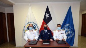 Ceremonia de cambio de mando de la Secretaría Ejecutiva de la Comisión Nacional de Desminado