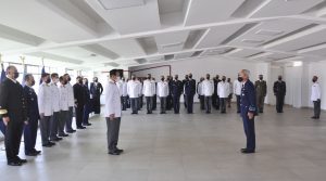 Ceremonia de entrega de medallas despedida del personal en retiro y destinado del Estado Mayor Conjunto