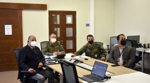 Departamento Conducción Militar en Desastres participa en Ejercicio de validación del Mecanismos de Cooperación en casos de Desastres 2022
