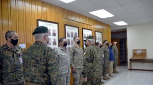 Comandante de Operaciones Terrestres del Ejército visita el Comando Conjunto Austral