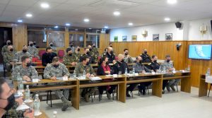 Visita de la Ministra de Defensa Nacional al Comando Conjunto Austral
