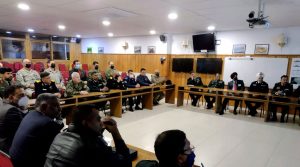 Comando Conjunto Austral recibe visita de Delegación del Colegio Nacional de Defensa de la India