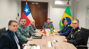 “VI Reunión Bilateral de Inteligencia”  entre representaciones de los Estados Mayores de Chile y Brasil