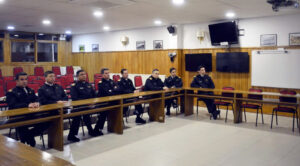 Visita del Curso de Gestión y Conducción Marítima al Comando Conjunto Austral