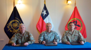 Ceremonia de cambio de mando del Comandante del Comando Conjunto Austral