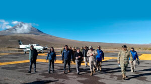 Comandante del Comando Conjunto Norte recibe al Subsecretario del Interior en su visita por Tarapacá