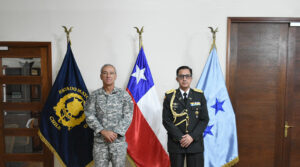 Presentación de Agregados de Defensa de Perú y Ecuador en Chile
