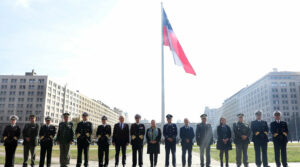 JEMCO participa en izamiento de la Gran Bandera Nacional en el Mes del Mar
