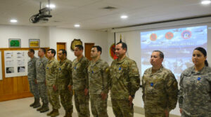 Ceremonia del sexagésimo tercer aniversario del Comando Conjunto Austral