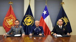 Ceremonia de entrega de mando de la Subjefatura del Estado Mayor Conjunto