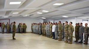 Ceremonia de ascenso a Suboficial Mayor y despedida de personal que deja el Estado Mayor Conjunto