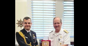Presentación del Agregado de Defensa militar, naval y aéreo de Turquía en Chile
