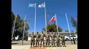 Director de Operaciones y Conducción Conjunta del EMCO visitó personal desplegado en Chipre