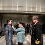 Mayor Antonieta Durán recibe medalla “Al mérito por servicios distinguidos en operaciones de paz” en el Líbano