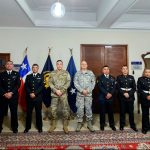 CONTINGENTE DESPLEGADO A CHIPRE REALIZÓ SALUDO PROTOCOLAR AL JEFE DEL ESTADO MAYOR CONJUNTO (S)