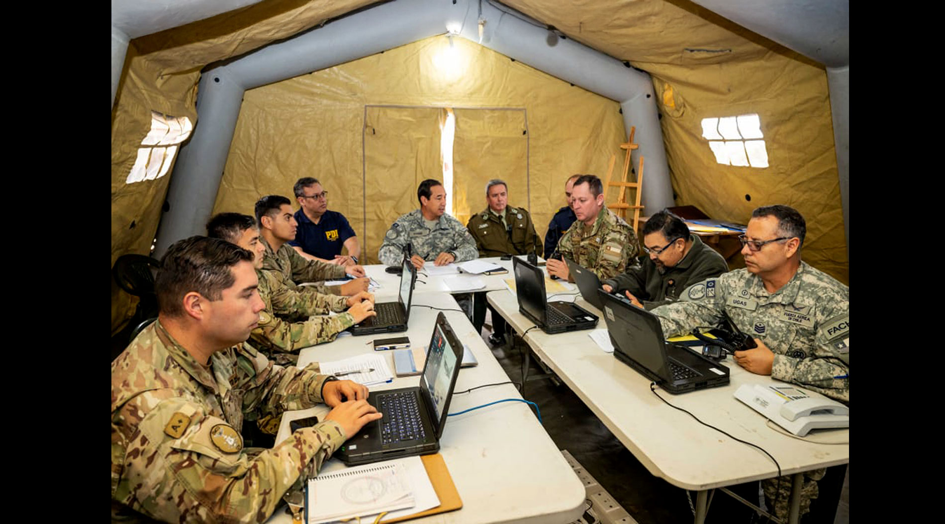 COMANDO CONJUNTO NORTE DIRIGIÓ EJERCICIO DE ENTRENAMIENTO CONJUNTO ANTE EMERGENCIAS