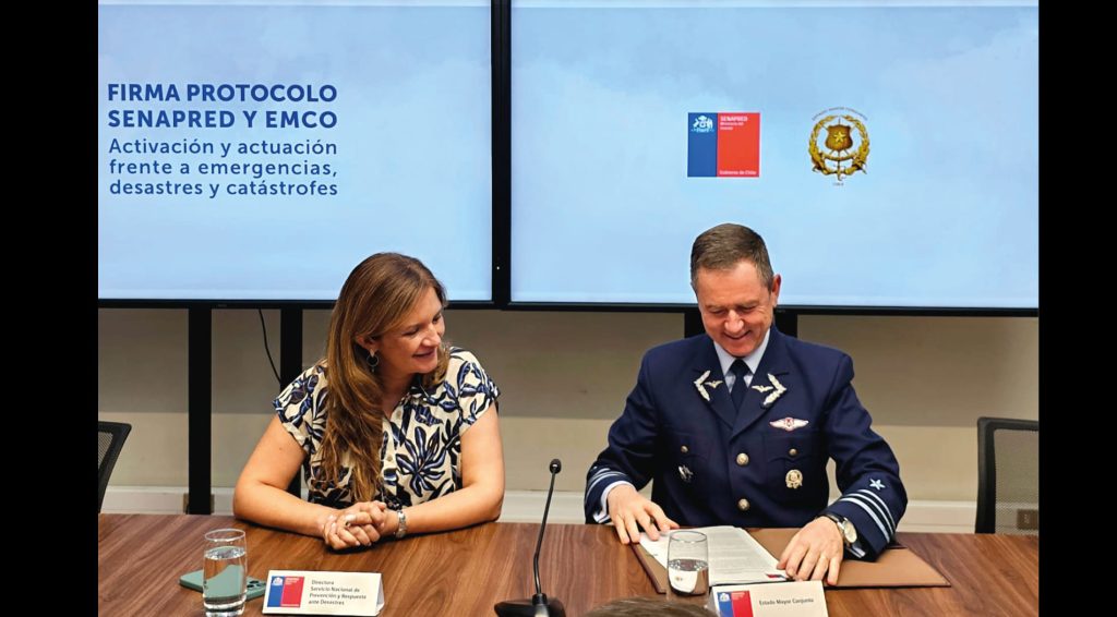 PROTOCOLO DE COOPERACIÓN ENTRE ESTADO MAYOR CONJUNTO Y SENAPRED