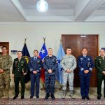 SALUDO PROTOCOLAR DE OFICIALES INSTRUCTORES EXTRANJEROS DE CECOPAC