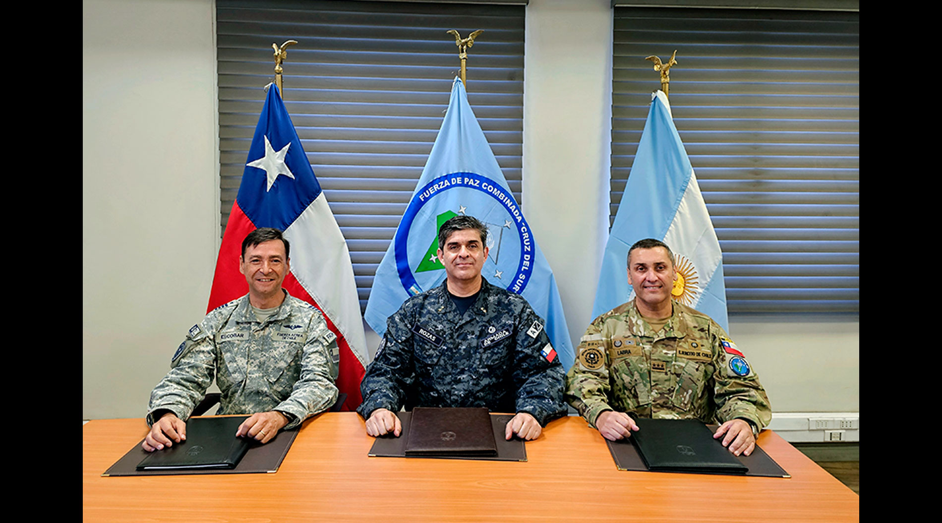 CAMBIO DE LA JEFATURA DEL ESTADO MAYOR CONJUNTO COMBINADO DE LA FPCC “CRUZ DEL SUR