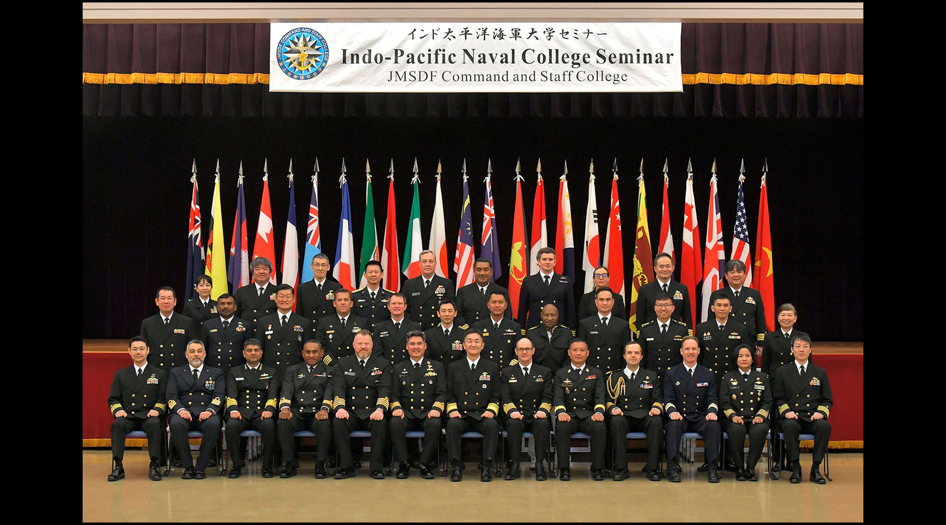 AGREGADO DE DEFENSA DE CHILE EN JAPÓN PARTICIPA DE SEMINARIO «INDO PACIFIC NAVAL COLLEGE SEMINAR 2026”
