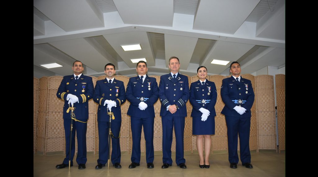 CEREMONIA INTERNA EN CONMEMORACIÓN DE LOS 96 AÑOS DE LA FUERZA AÉREA DE CHILE