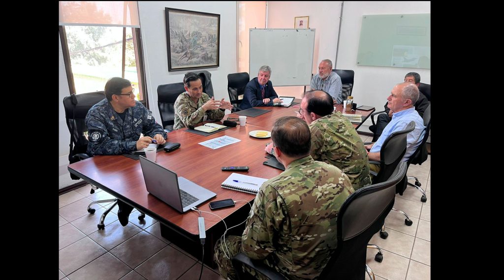 DIPERLOG SOSTIENE REUNIÓN DE COORDINACIÓN CON LA ACADEMIA DE GUERRA DEL EJÉRCITO