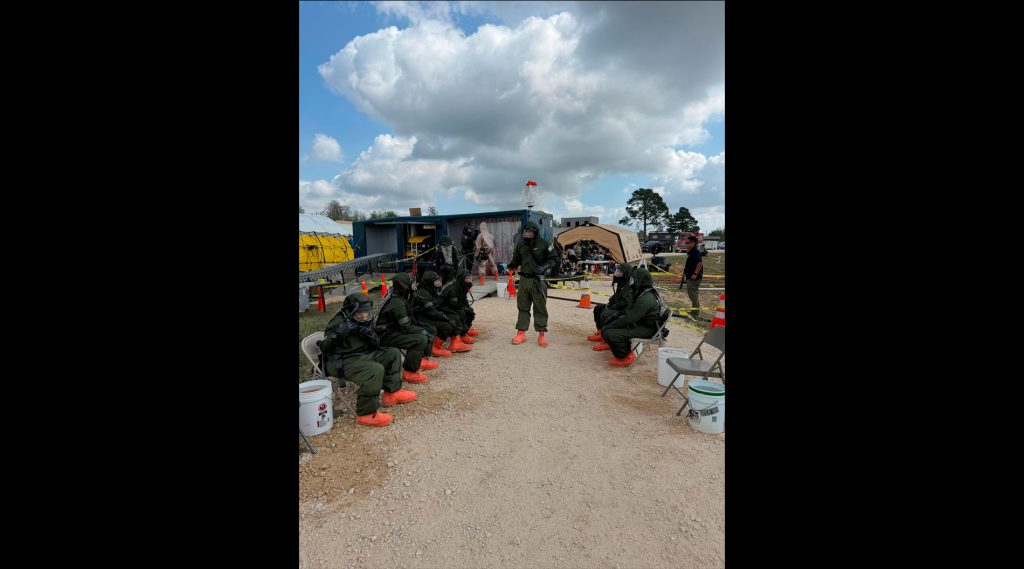 PERSONAL DEL EMCO PARTICIPA DE EJERCICIO DE CERTIFICACIÓN DE CBRNE EN TEXAS