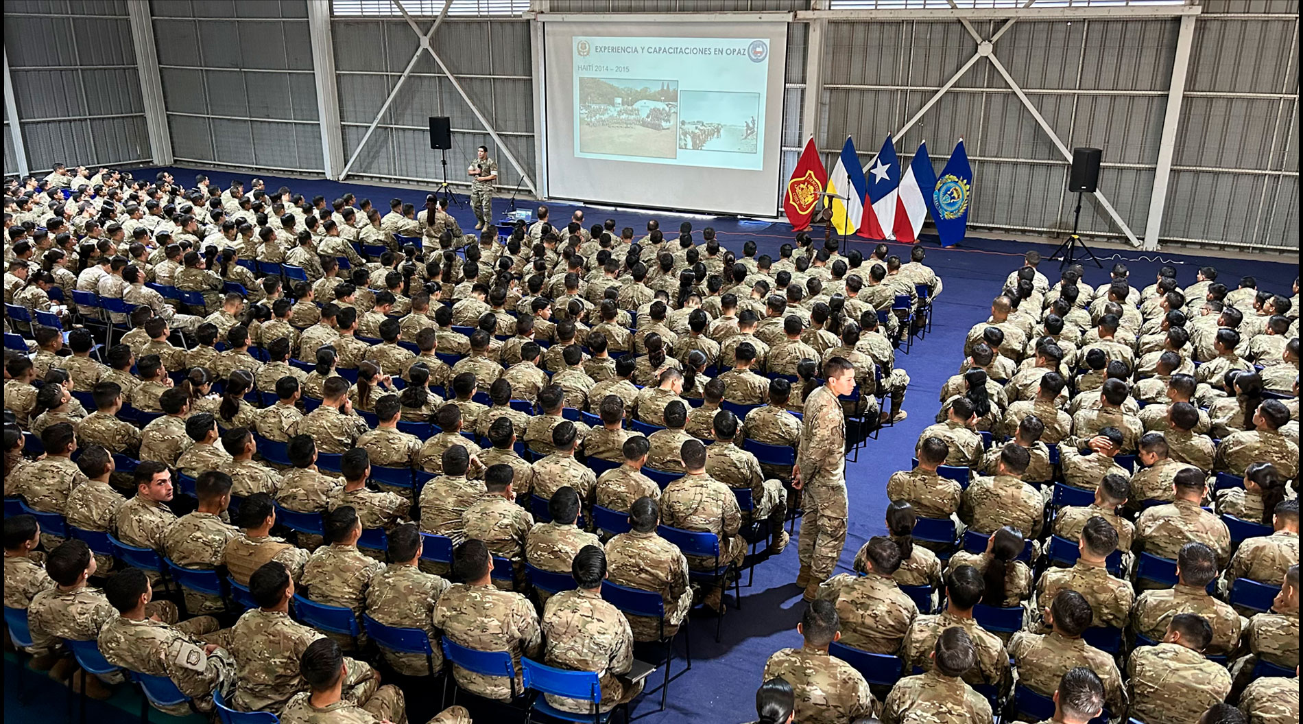 CECOPAC EXPONE A PERSONAL DEL EJÉRCITO SOBRE ROL DEL CENTRO Y LA PARTICIPACIÓN DE CHILE EN OPERACIONES DE PAZ