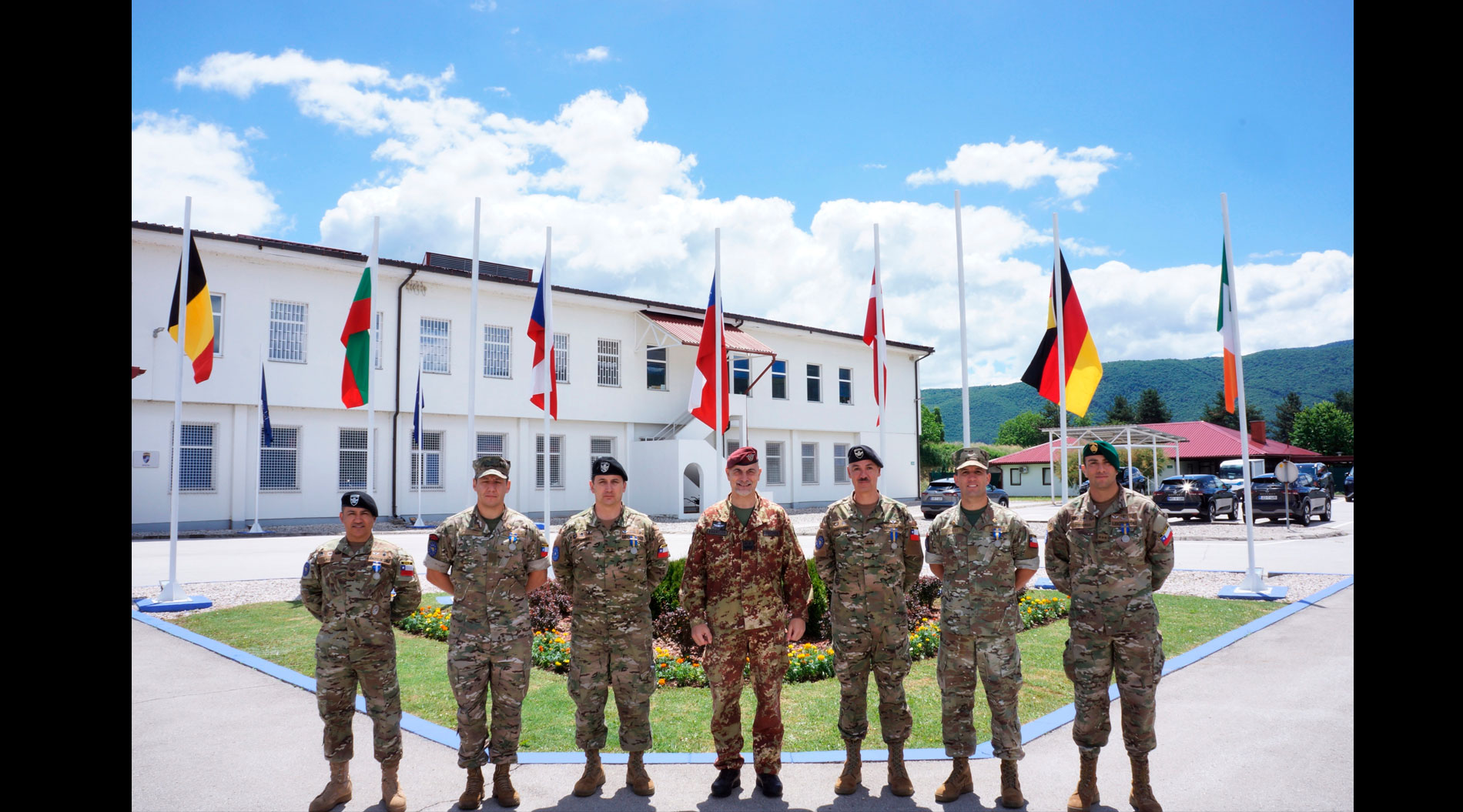 CONTINGENTE CHILENO DESPLEGADO EN BOSNIA Y HERZEGOVINA RECIBE “MEDALLA ALTHEA”