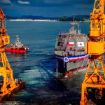 BOTADURA AL MAR DE BUQUE LDP “MAGALLANES”