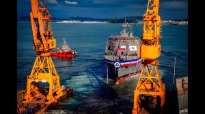 BOTADURA AL MAR DE BUQUE LDP “MAGALLANES”