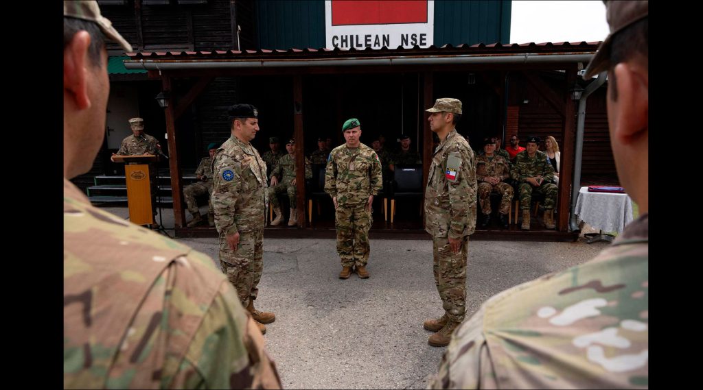 CAMBIO DE MANDO DE CONTINGENTE CHILENO EN OPERACIÓN EUFOR ALTHEA