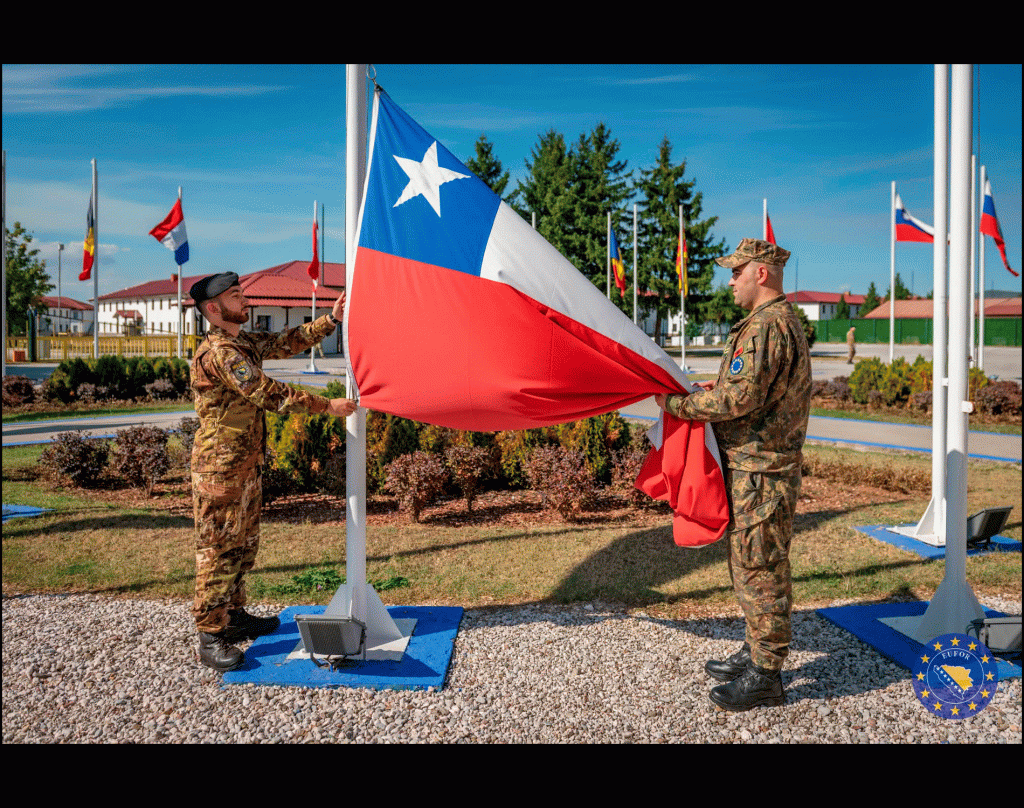 CONTINGENTE CHILENO DESPLEGADO EN BOSNIA Y HERZEGOVINA CONMEMORA FIESTAS PATRIAS