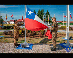 CONTINGENTE CHILENO DESPLEGADO EN BOSNIA Y HERZEGOVINA CONMEMORA FIESTAS PATRIAS